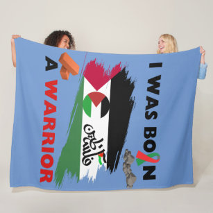 Pro Free Palestinians And Gaza Donations And Help Fleece Blanket