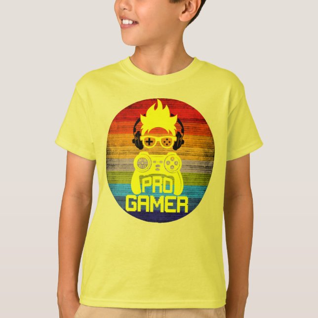 PRO GAMER - GAMING NERD T-Shirt (Front)