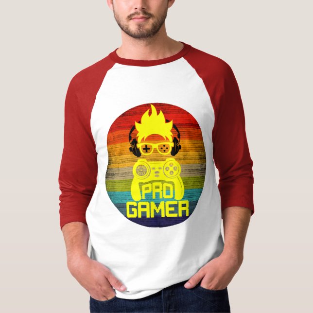 PRO GAMER - GAMING NERD T-Shirt (Front)