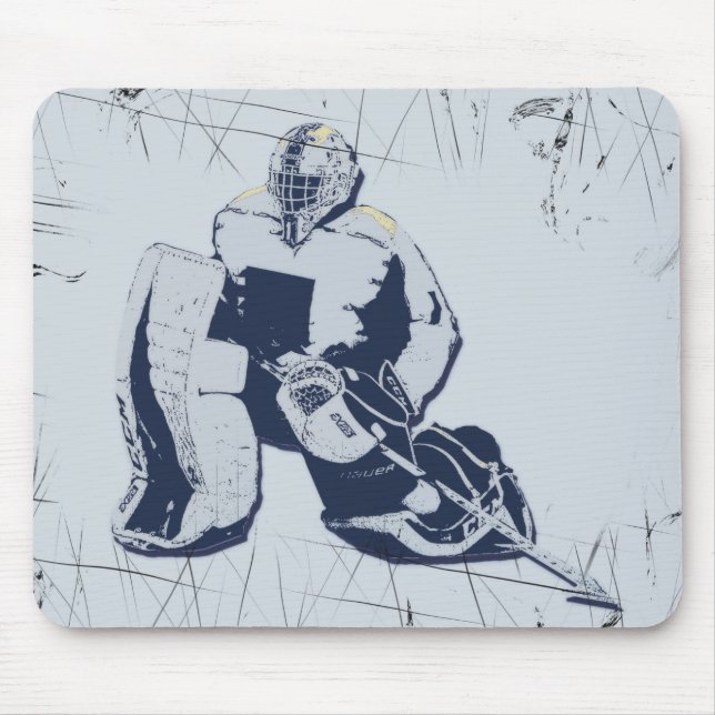 Pro Goalie - Ice Hockey Goalie Mouse Pad (Front)