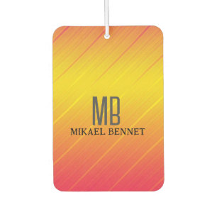 PRO Gold Brushed Metallic  Car Air Freshener