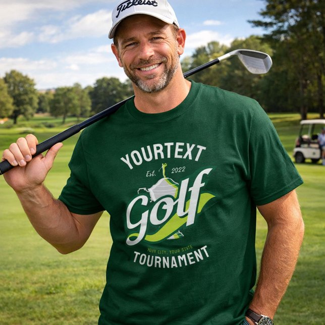 Pro Golfer NAME Golf Trophy Tournament Golfing T-Shirt (Creator Uploaded)