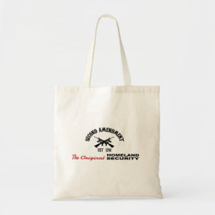 PRO GUN: ORIGINAL HOMELAND SECURITY 2nd AMENDMENT Tote Bag