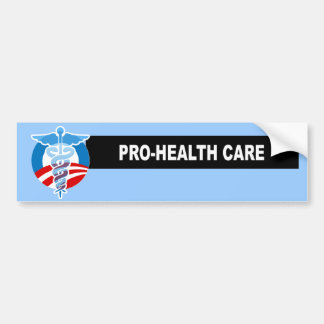 PRO-HEALTH CARE BUMPER STICKER