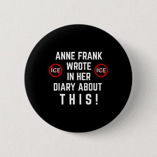 Pro Immigrant Anti Ice Anti Discrimination Anti Tr 6 Cm Round Badge