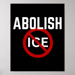 Pro Immigrant Anti Ice Anti Trump Poster