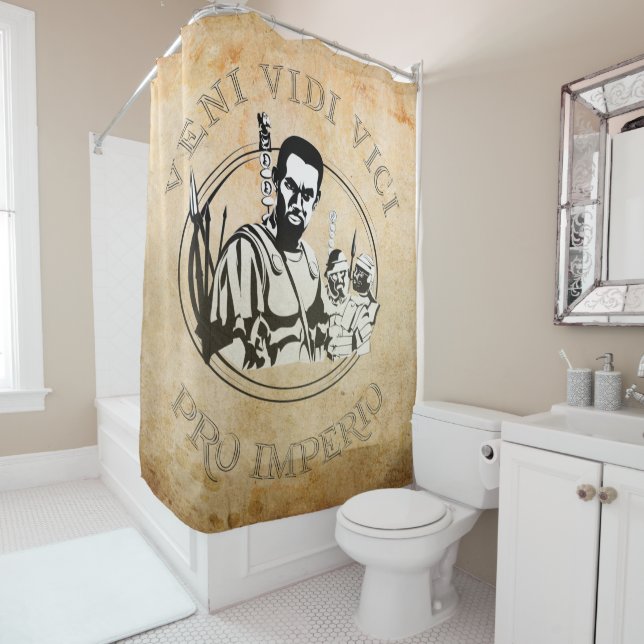 Pro Imperio Shower Curtain (In Situ)