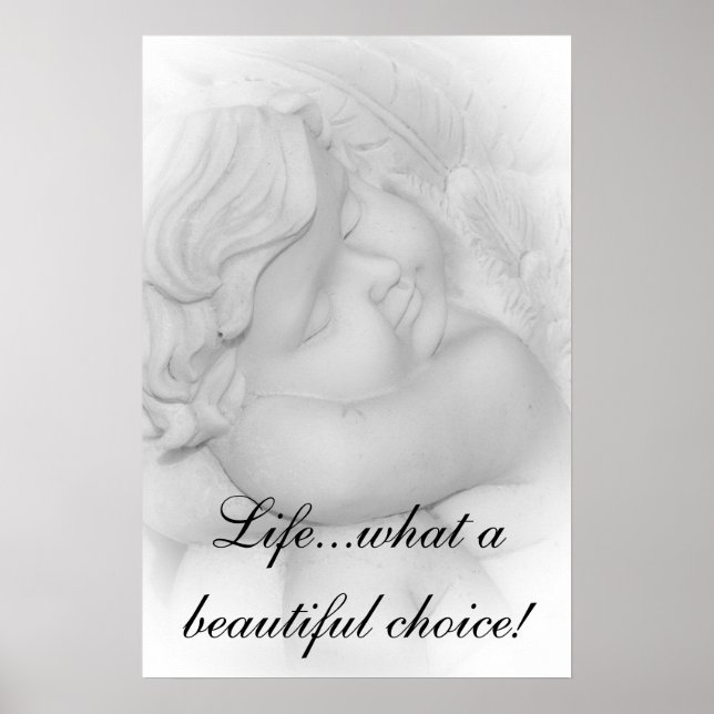 Pro-Life Angel Poster (Front)