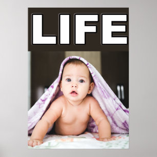 PRO-LIFE BABY BOY WITH BLANKET POSTER