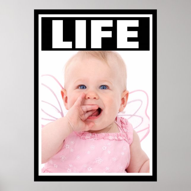 PRO-LIFE BABY GIRL PINK INFANT LIFE POSTER (Front)