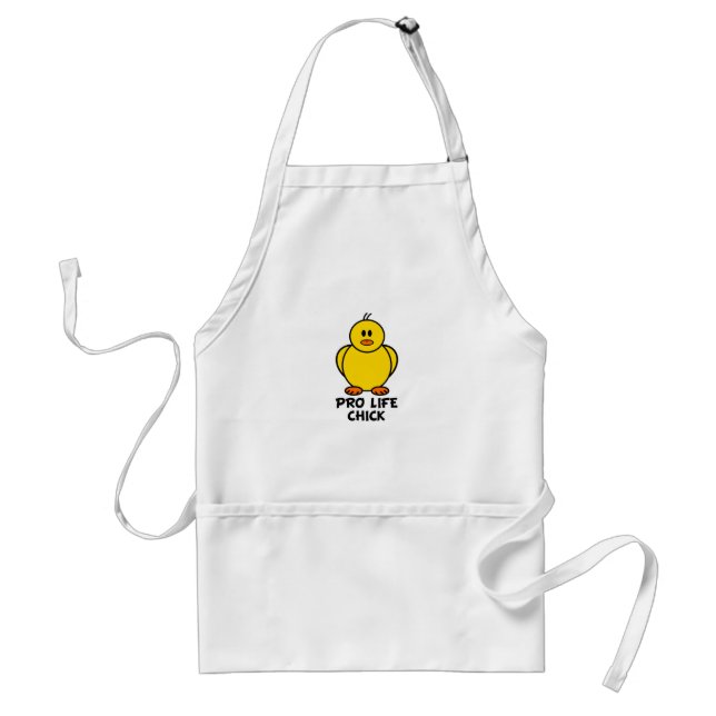 Pro Life Chick Standard Apron (Front)