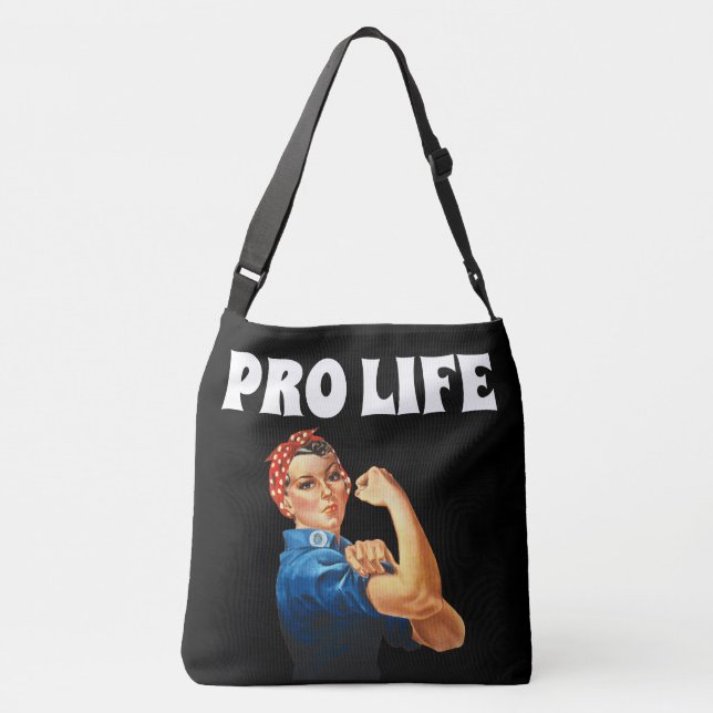 PRO LIFE CROSS BODY BAG PURSE (Back)