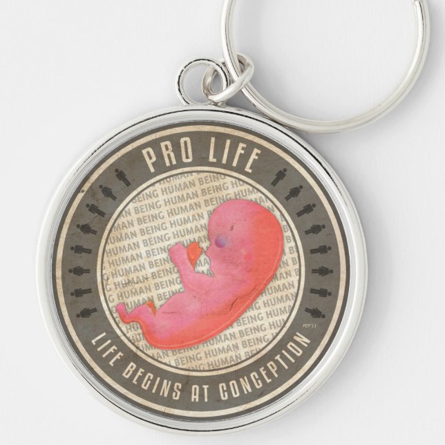Pro Life Key Ring (Front)