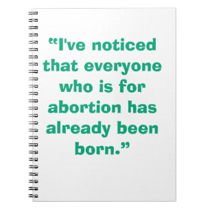 Pro Life Notebook