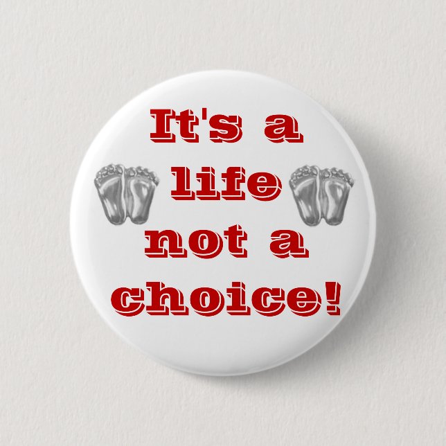 Pro-Life Pin (Front)