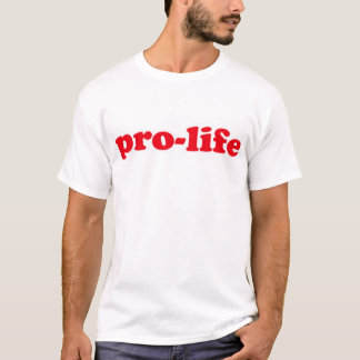 Pro-Life Red T-Shirt