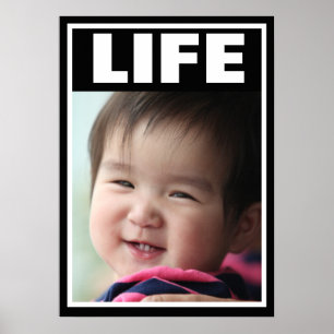 PRO-LIFE SMILING BABY GIRL INFANT LIFE POSTER