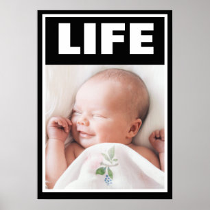 PRO-LIFE SMILING BABY NEWBORN LIFE POSTER