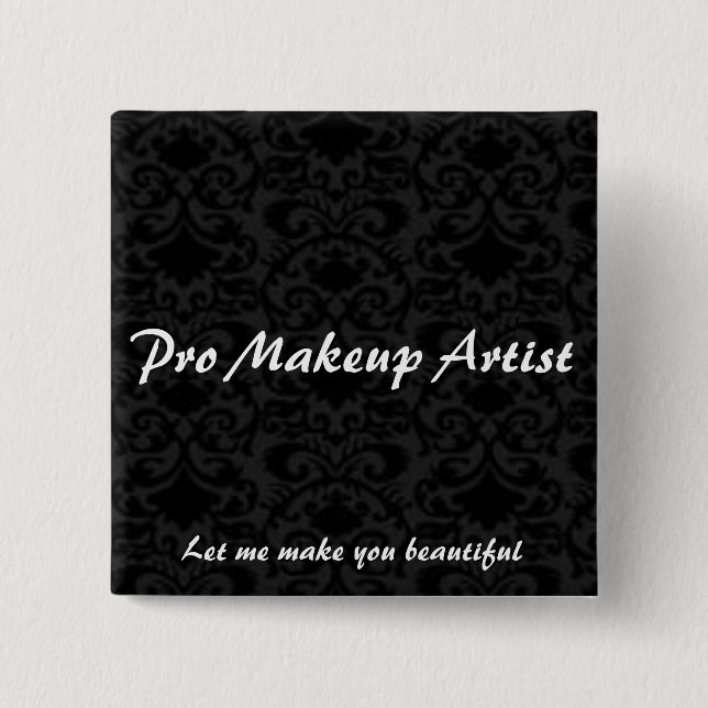 Pro Makeup Artist Pin (Front)