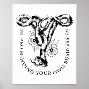 Pro Minding Your Own Business 2025 Poster