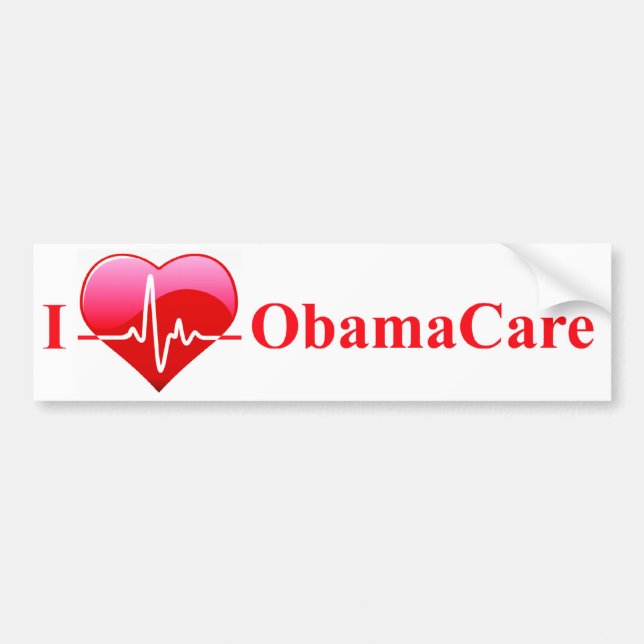 Pro-Obamacare Merchandise Bumper Sticker (Front)