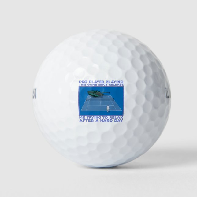 Pro Player Playing This Game Golf Balls (Front)