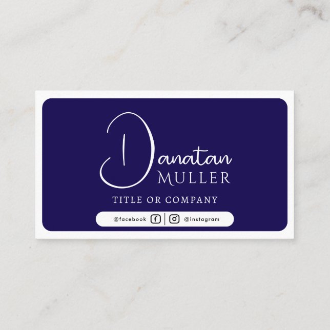 PRO QR Code Business Logo  Business Card (Back)