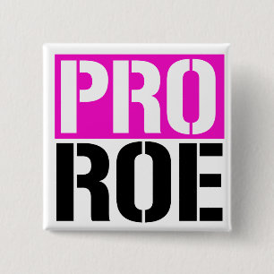 PRO ROE 15 CM SQUARE BADGE