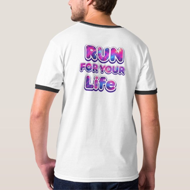 Pro Running Motivation T-Shirt (Back)