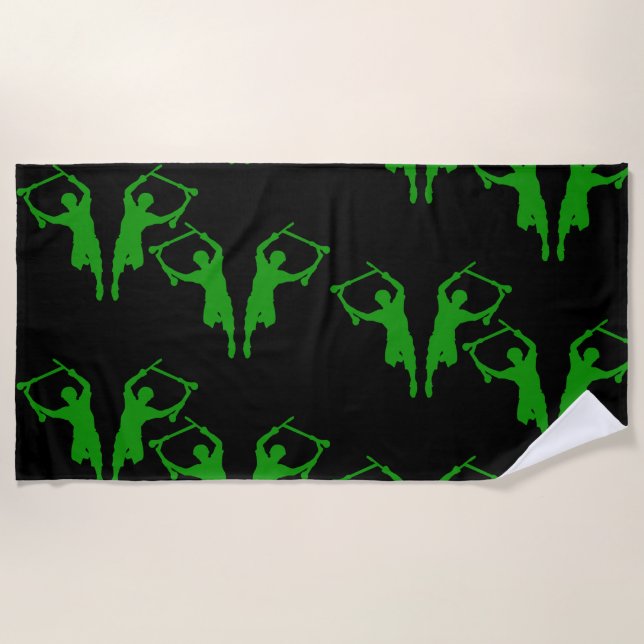 Pro Scooter Free Rider Tricks Beach Towel (Front)