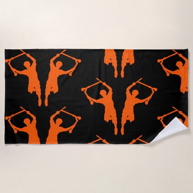 Pro Scooter Free Rider Tricks Beach Towel (Front)