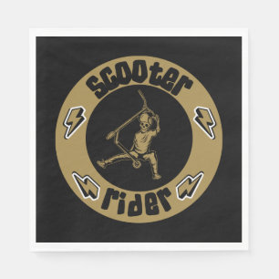 Pro Scooter Free Rider Tricks Napkin