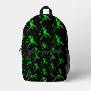 Pro Scooter Free Rider Tricks Printed Backpack