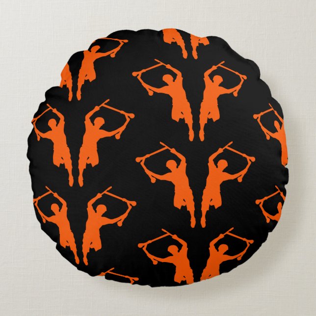 Pro Scooter Free Rider Tricks Round Cushion (Front)