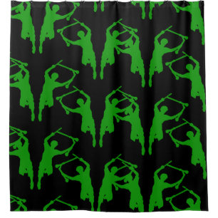 Pro Scooter Free Rider Tricks Shower Curtain