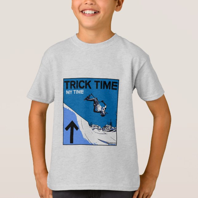 Pro Scooter Free Rider Tricks T-Shirt (Front)