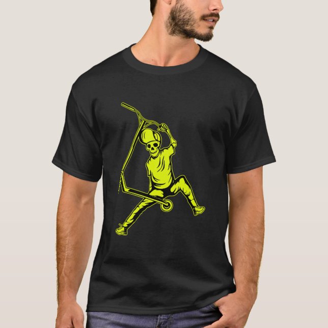 Pro Scooter Free Rider Tricks T-Shirt (Front)