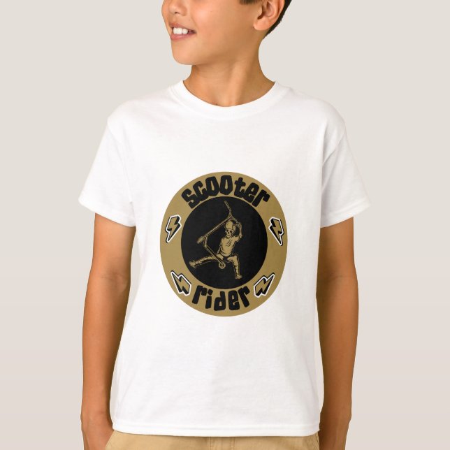 Pro Scooter Free Rider Tricks T-Shirt (Front)