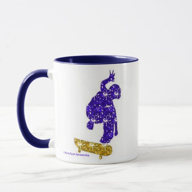 PRO SHREDDER COFFEE MUGS - SKATEBOARDING CUPS (Left)