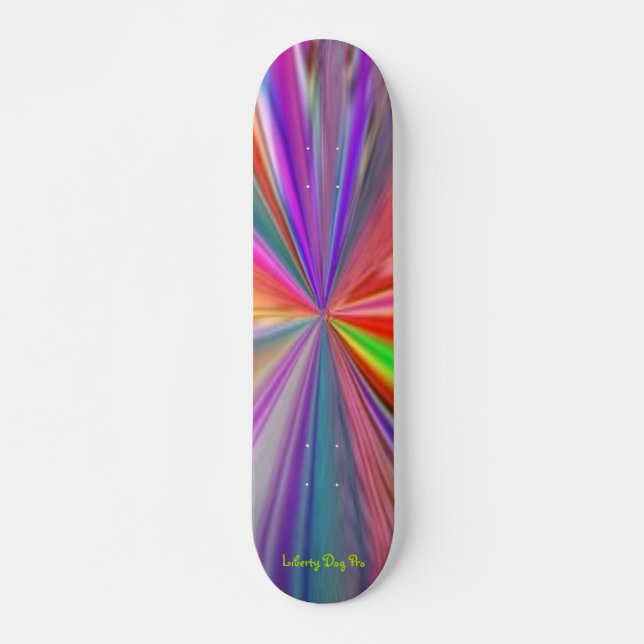 PRO SHREDDER - SKATEBOARD - PSYCHEDELIC DECK (Front)