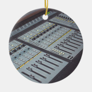 Pro Studio Music Studio Console Music Audio Studio Ceramic Tree Decoration