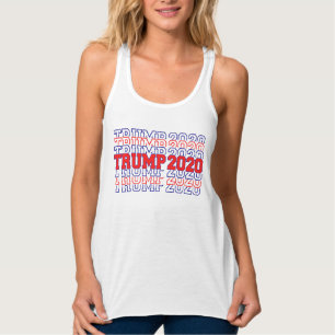 Pro Trump 2020 Election Typography Singlet