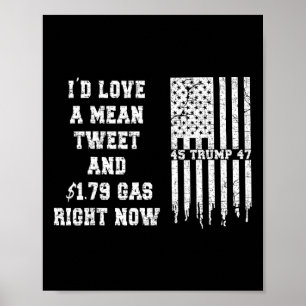 Pro Trump Fathers Day Gas Prices Mean Tweets July Poster