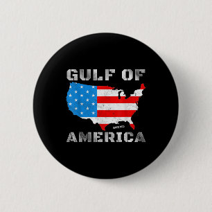 Pro-trump Gulf America Official Patriotic Of Usa M 6 Cm Round Badge