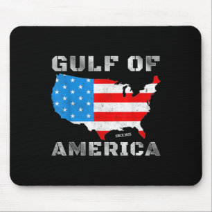 Pro-trump Gulf America Official Patriotic Of Usa M Mouse Pad