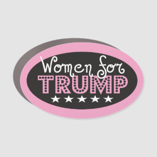 pro Trump - Women for TRUMP Car Magnet