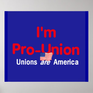 Pro Union POSTER Print