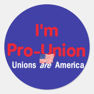 Pro Union Sticker