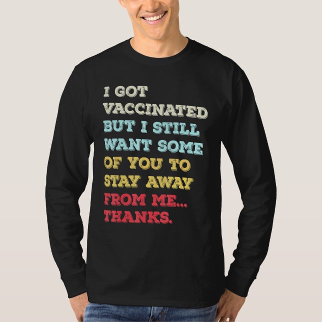Pro Vaccination Pro Vax Team Vax T-Shirt (Front)