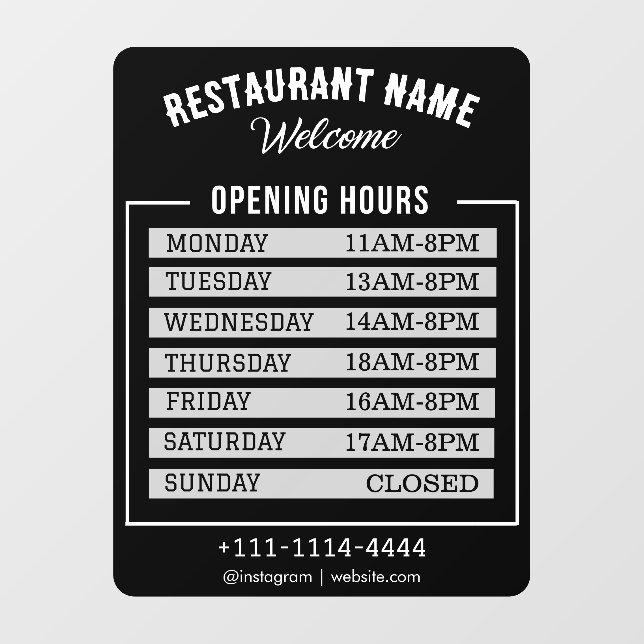 PRO Window Cling (Sheet)